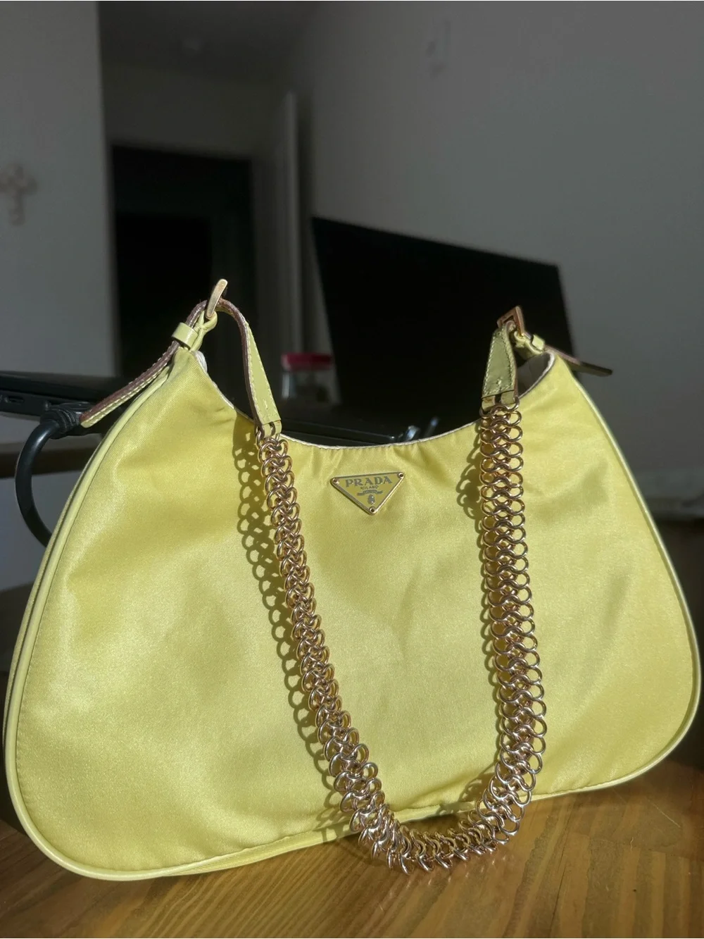 Prada Cleo Shoulder Bag W/ COA - Picture 1 of 10